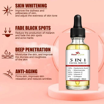 5 in 1 Facial Serum 60 ml Pack of 2